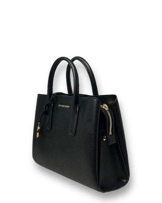 Michael Kors Black Ruthie Medium Top Handle Bag