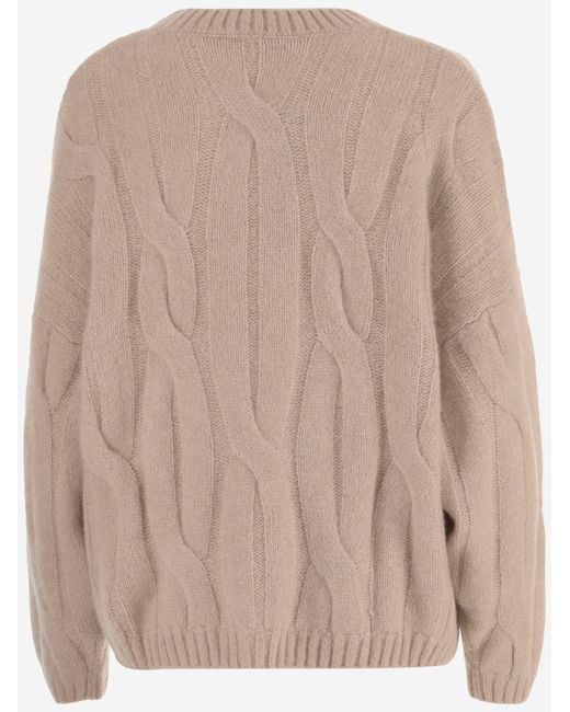 Allude Natural Cashmere And Silk Sweater