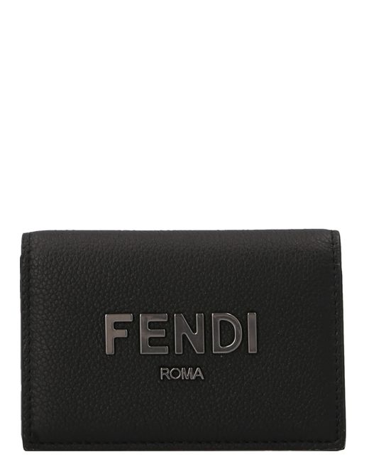 Fendi Black ' Roma' Wallet for men