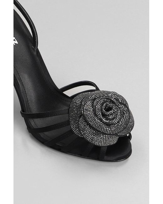 Lola Cruz Metallic Rose 95 Sandals