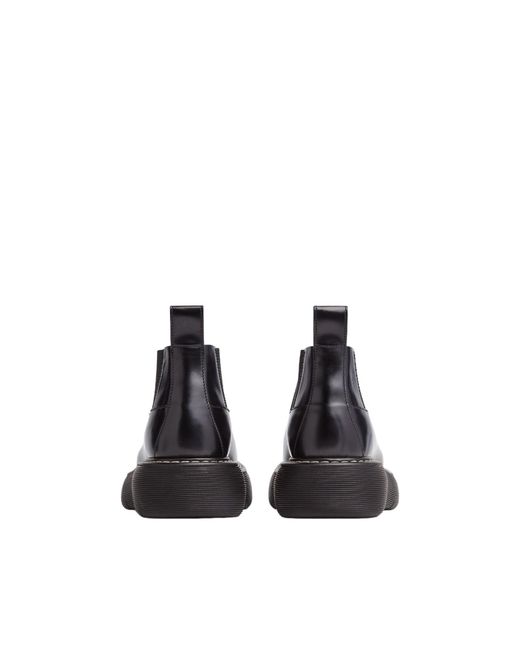 Bottega Veneta Black Bounce Ankle Boots for men