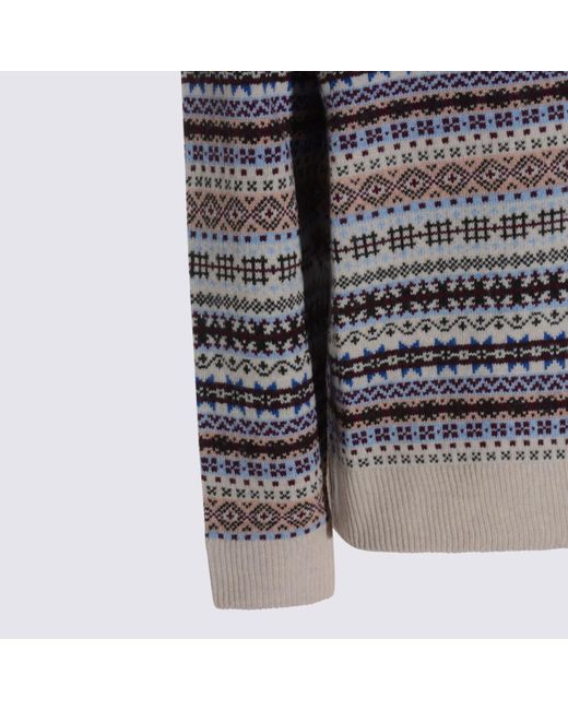 NN07 Gray Wool Knitwear for men