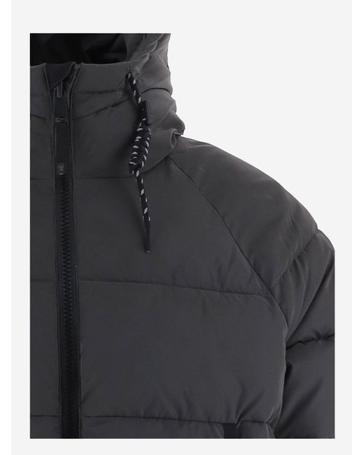 OUTHERE Black Padded Puffer Jacket Nylon Polyester for men