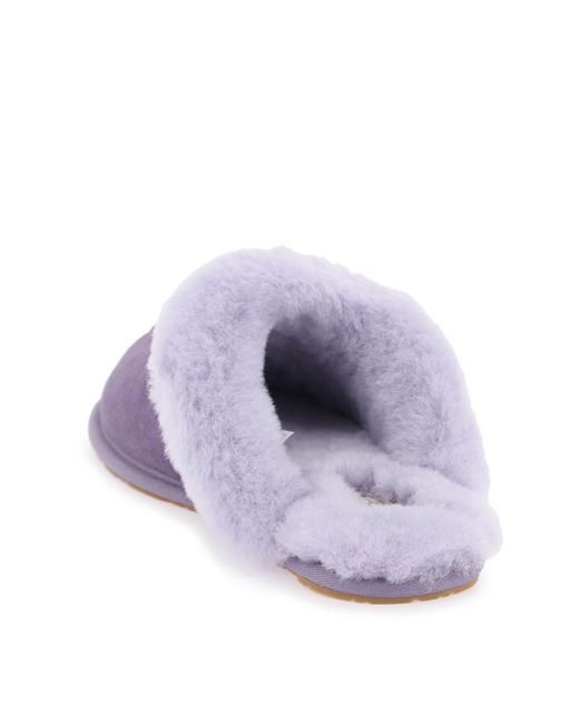 Ugg Purple Scufette Slides