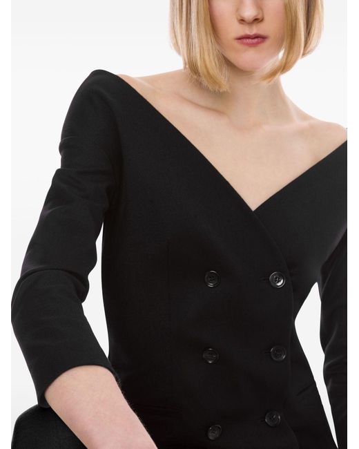 Alberta Ferretti Black Blazer