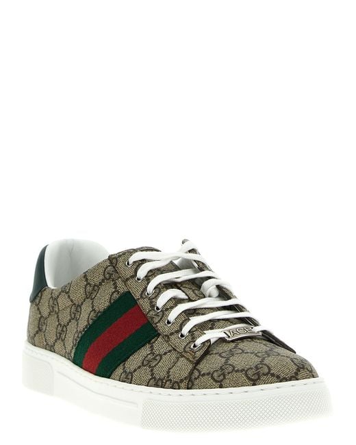 Gucci Green Ace Sneakers for men