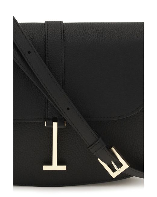 Tom Ford Black Small Leather Crossbody Bag Calf Bos Taurus Shoulder