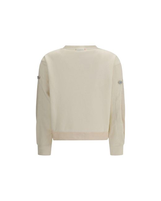 Parajumpers White Beige Polyester Sweatshirt