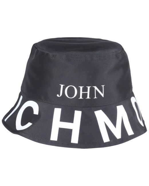 John Richmond Logo Bucket Hat in Black for Men Lyst