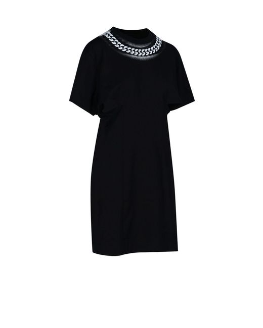 Givenchy Black Cut-Out Detail Dress