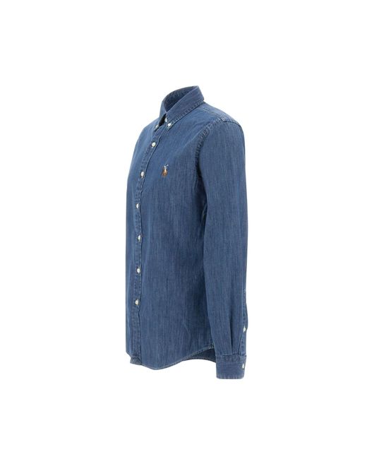 Polo Ralph Lauren Blue Core Replen Cotton Denim Shirt for men