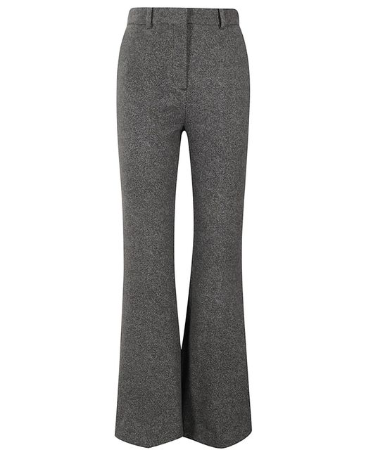 Circolo 1901 Gray Pant Flared Felpa Sp