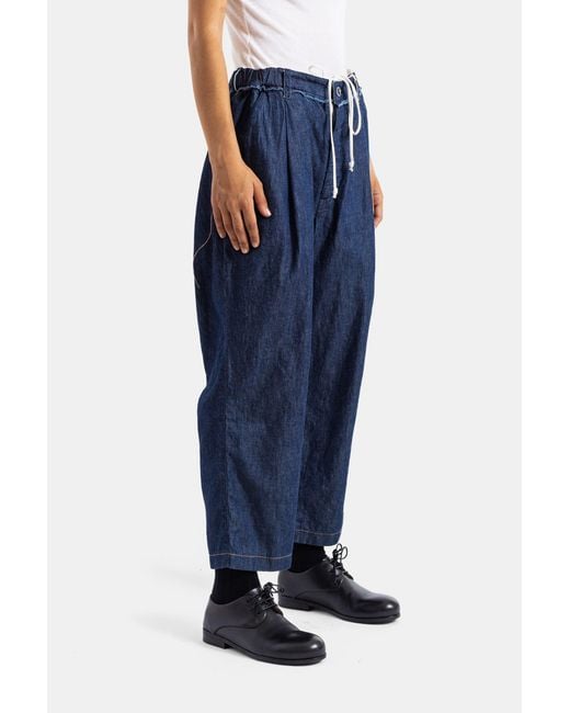 COTTLE Blue Jean Gurkha Denim 8Oz Foncé