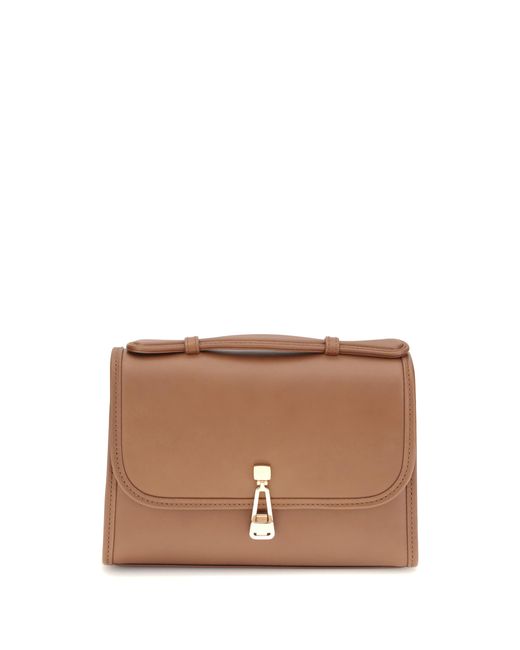 Gabriela Hearst Brown Shoulder Bag Leonora Leather