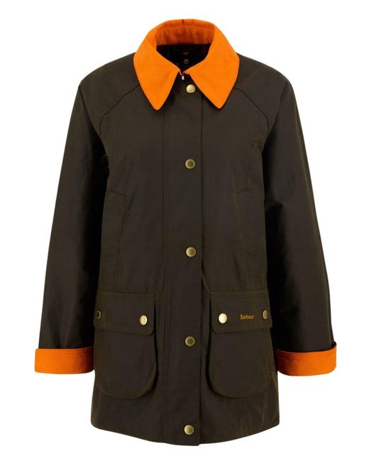 Barbour Black Icons Modern Beadnell Wax Jkt