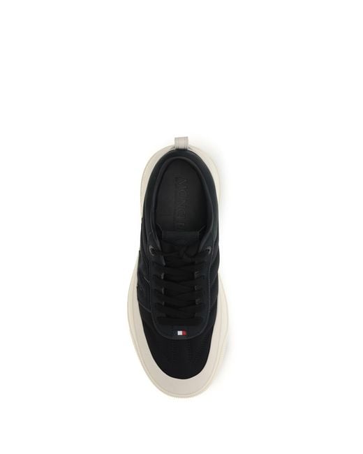 Moncler White Altive Sneakers Suede And Nubuck for men