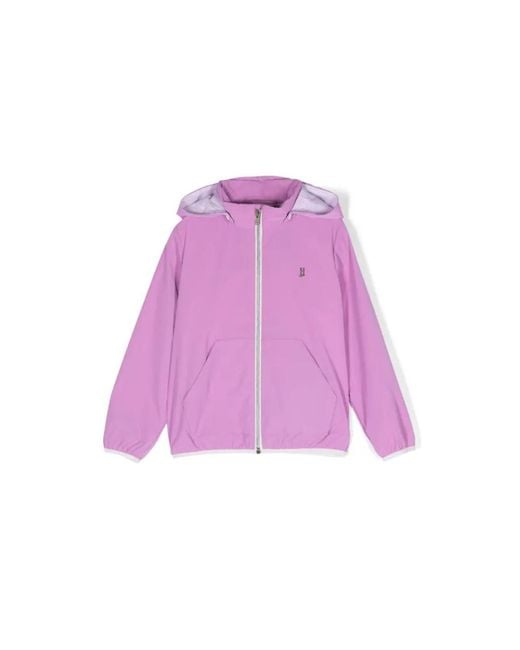 Herno Purple Kids Outerwear Jacket Gi000005X-12500 Pastel Clothing