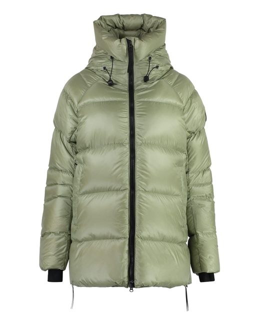Canada Goose Cypress Hooded Fullzip Down Jacket in Green Lyst