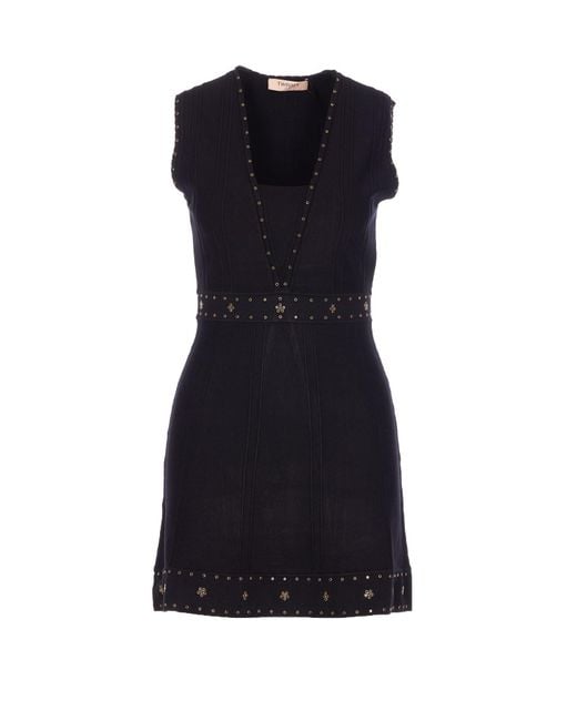 Twinset Black Knitted Dress