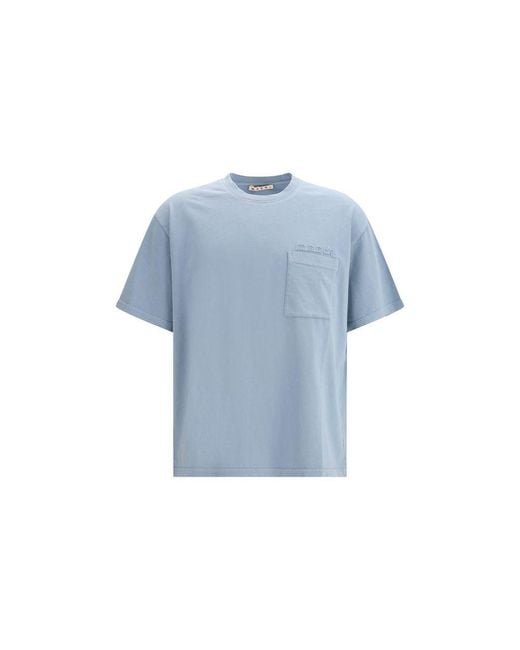 Marni Blue Cotton T for men