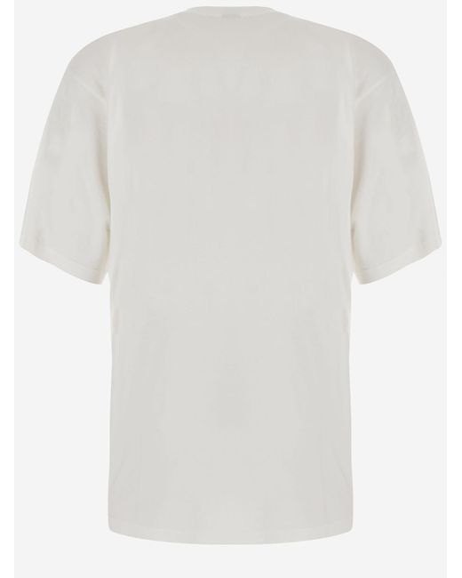 Balenciaga White T-Shirt Cotton T-Shirts & Jerseys