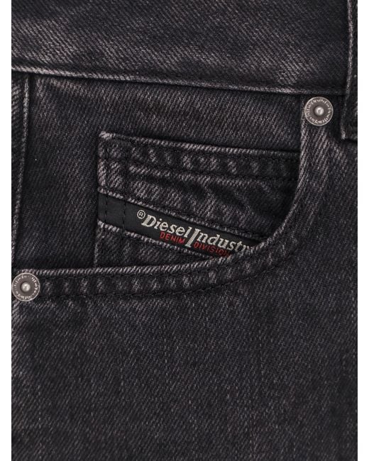 DIESEL Blue De-Ard Denim Miniskirt