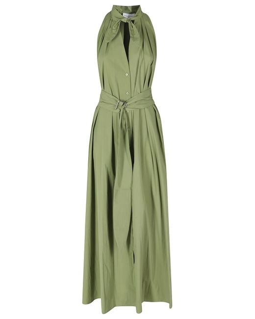 Isabelle Blanche Green Abito Cotone
