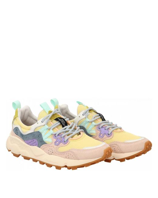 Flower Mountain Blue Yamano3 Sneakers