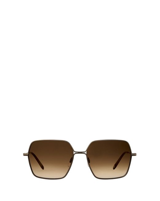 Garrett Leight Multicolor Meadow Sun Antique Gold-vintage Burnt Tortoise/brunette Gradient Sunglasses