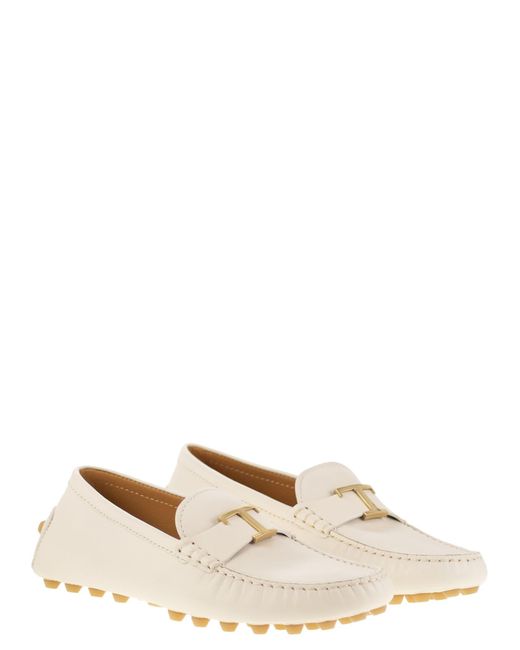 Tod's Natural Bubble T Timeless Leather