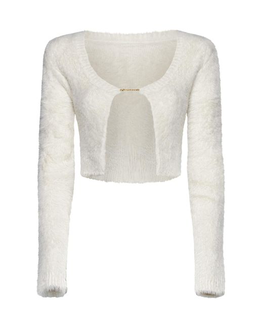 Jacquemus White Sweaters