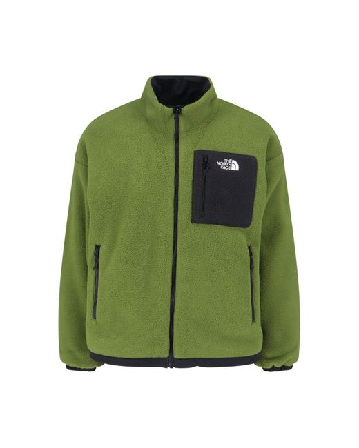 The North Face Green Jackets Polyester for men