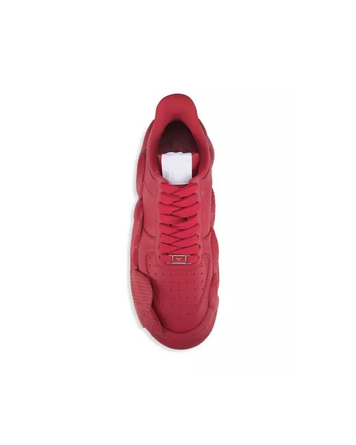 Giuseppe Zanotti Red Cobra Sneakers for men