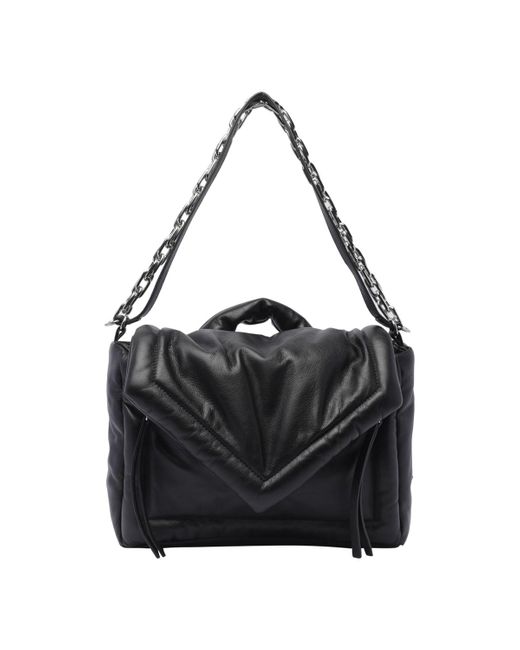 Vic Matié Black Shoulder Bag