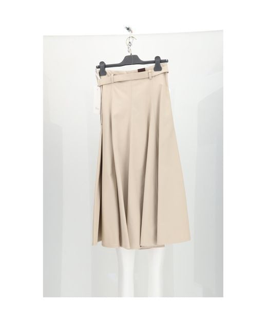 Dior White Skirt Cotton