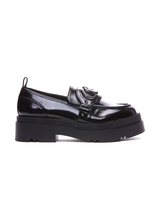 Liu Jo Black Flat Shoes