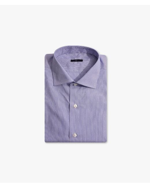 Larusmiani Purple Classic Shirt Shirt for men