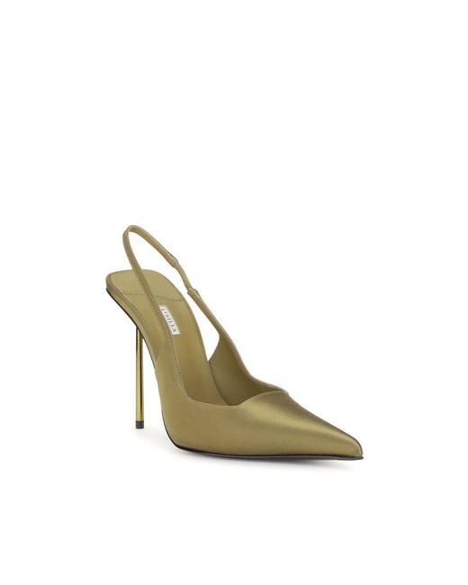 Le Silla Metallic Silk Pumps