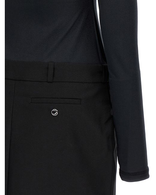 Coperni Black Hybrid' Dress