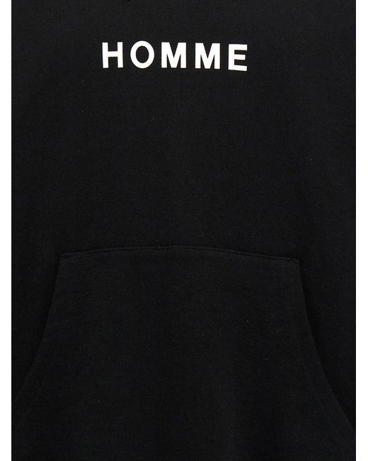 Comme des Garçons Blue Cotton Sweatshirt for men