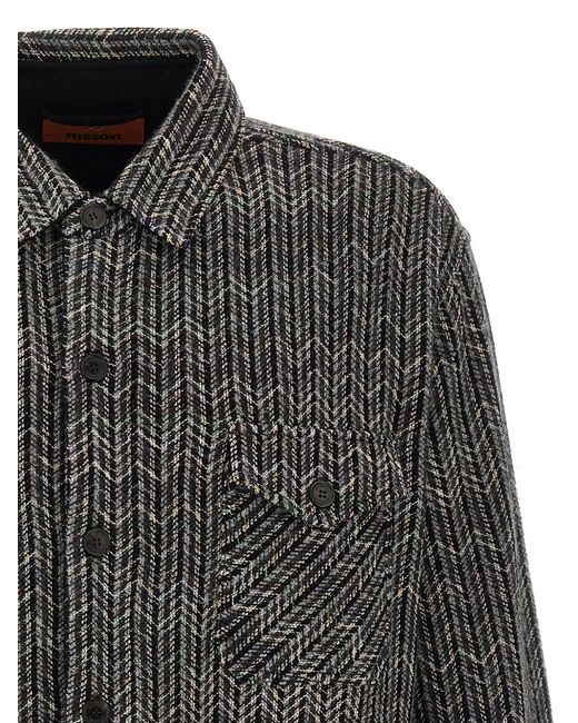Missoni Gray 'Caperdoni' Shirt for men