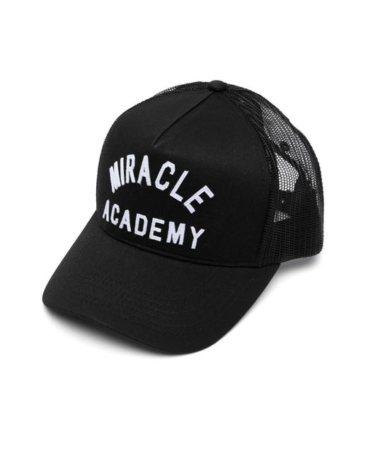 NAHMIAS Black Miracle Academy Trucker Hat for men