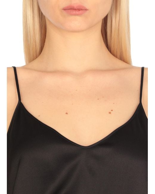 Antonelli Black Silk Top