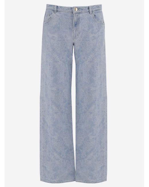 Just Cavalli Blue Jeans Cotton