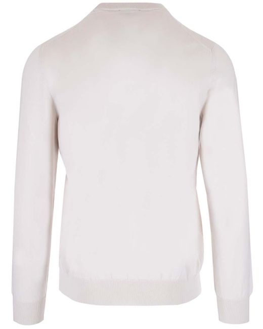 grey crewneck sweater