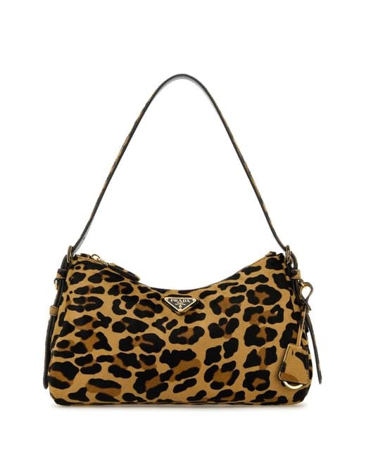 Prada Metallic Handbags