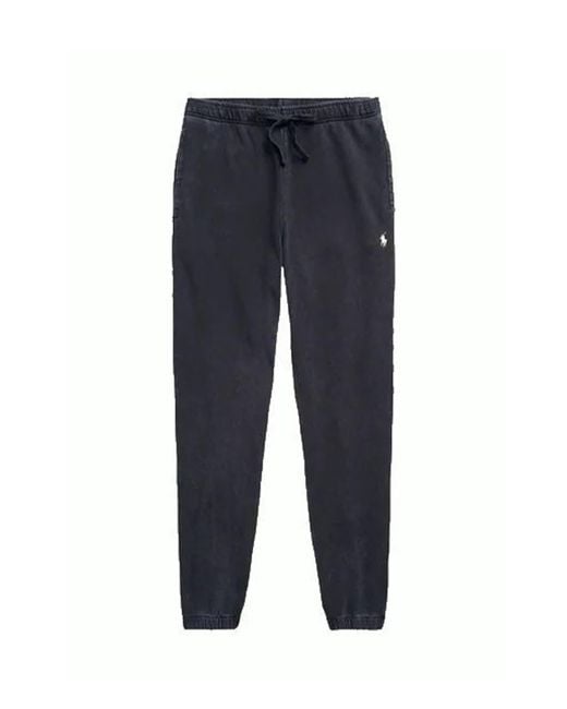 Polo Ralph Lauren Blue Trackpants With Logo for men