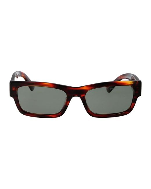 Prada Brown Sunglasses 0Pr A03S- Havana/ Acetate for men