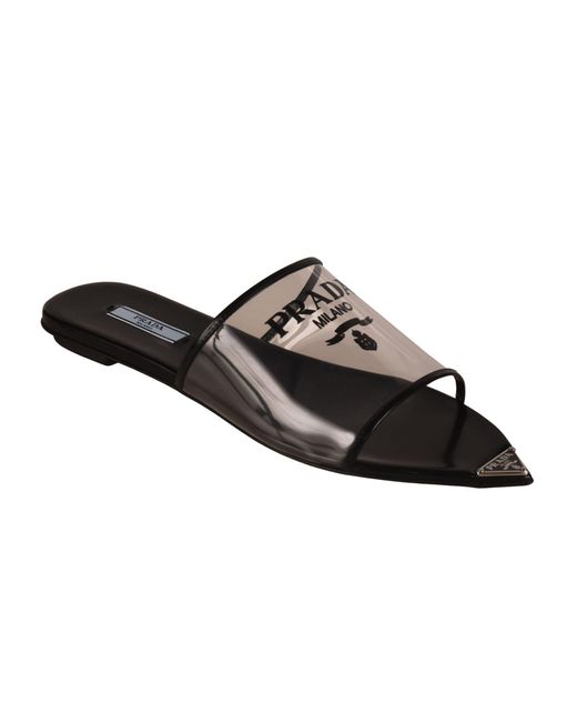 prada flat sandals women