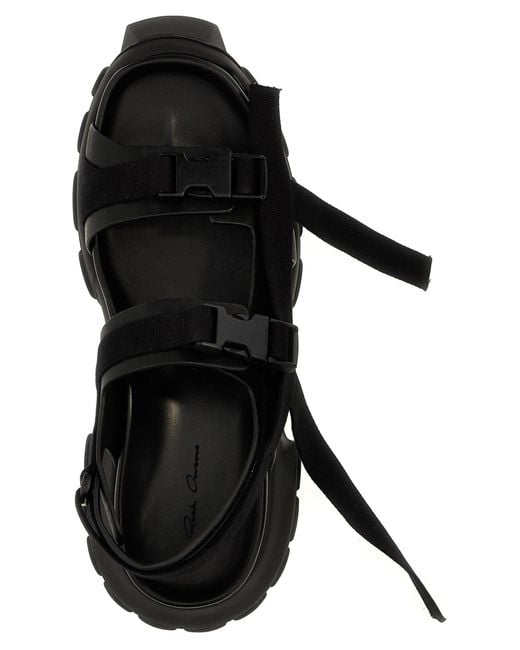Rick Owens Black Sandals for men